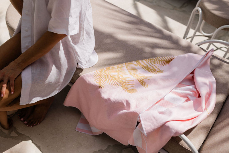 Candy Stripe Sand Free Towel