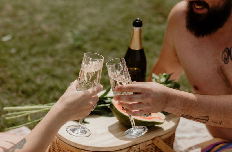 Crystal Champagne Flute set