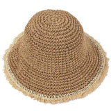 Freya Straw Bucket Hat